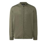 Maerz Muenchen Wollcardigan in Khaki - Größe 56 | Herren Pullover Cardigans