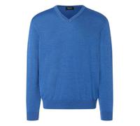 Maerz Muenchen Wollpullover in Blau - Größe 56 | Herren Plussize