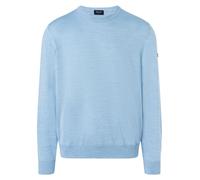Maerz Muenchen Wollpullover in Hellblau - Größe 56 | Herren Plussize