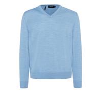 Maerz Muenchen Wollpullover in Hellblau - Größe 58 | Herren Plussize