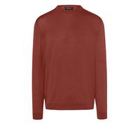 Maerz Muenchen Wollpullover in Rotbraun - Größe 50 | Herren Plussize