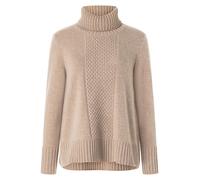 Maerz Muenchen Wollrollkragenpullover in Hellbraun - Größe 38 | Damen Pullover Cardigans