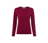 MAERZ Pullover weinrot extrafeine Merinowolle Pink 46