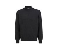 März Pullover Superwash Classic Fit anthrazit Einfarbig