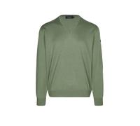 MAERZ Superwash Classic Fit Pullover Sunny Green, Einfarbig