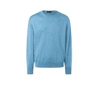 MAERZ Feinstrick-Pullover aus Merinowolle Herren blau, 48