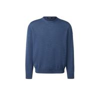 Maerz Pullover Herren Regular Fit Rundhals blau, 58