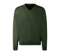 MAERZ Strickpullover aus Merinowolle Herren schilf, 58