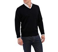 MAERZ Classic Fit Pullover schwarz, Einfarbig