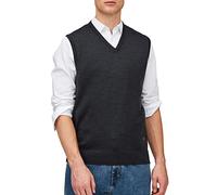 MAERZ Classic Fit Pullunder anthrazit, Einfarbig