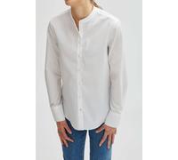MAERZ Regular Fit Bluse weiss, Einfarbig