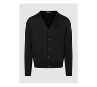 Cardigan aus Schurwolle 52 men Schwarz