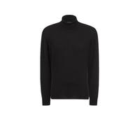 Maerz Herren März Strick Rollkragen Schwarz 100% Merino Superwash Pullover, Schwarz (595), 54 EU