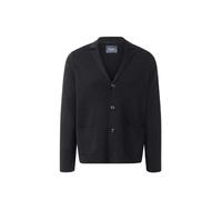 MAERZ Muenchen Strickjacke mit Reverskragen in Black, Größe 52