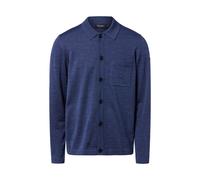 MAERZ Strickjacke aus Merinowolle Herren indigo, 56