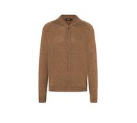 MAERZ Classic Fit Cardigan braun, Einfarbig