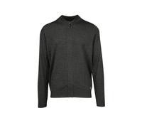 MAERZ Classic Fit Cardigan anthrazit, Einfarbig