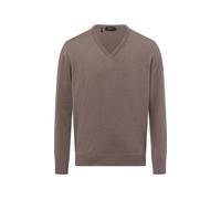 MAERZ Strickpullover aus Merinowolle Herren taupe, 58