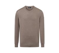 MAERZ Strickpullover aus Schurwolle Herren taupe, 52