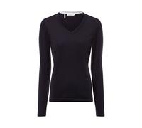 MAERZ Strickpullover Damen Feinstrick blau, 46