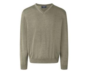 MAERZ Superwash Classic Fit Pullover Bonsai, Einfarbig