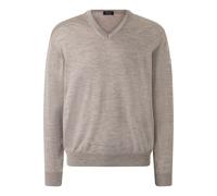 MAERZ Superwash Classic Fit Pullover grau, Einfarbig