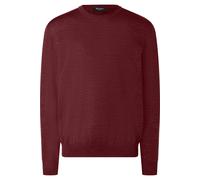 MAERZ Strickpullover aus Schurwolle Herren bordeaux, 54