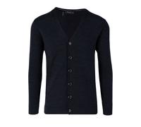 MAERZ Superwash Modern Fit Cardigan navy, Einfarbig