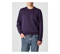 MAERZ Superwash Roots Classic Fit Pullover Dark Eggplant, Einfarbig