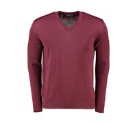 MAERZ Superwash Classic Fit Pullover rot, Einfarbig