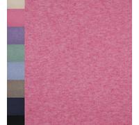 MAGAM-Stoffe Adele super weicher Strickstoff für Kleidung Meterware ab 50cm (02. Meliert pink)