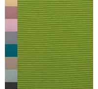 MAGAM-Stoffe Anni Ringel Bündchenstoff Feinstrick Oeko-Tex Meterware 50cm (1mm kiwi grün)