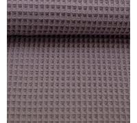 MAGAM-Stoffe Ella Waffel Stoff 100% Baumwollstoff Oeko-Tex Meterware 50cm (15. Mauve)