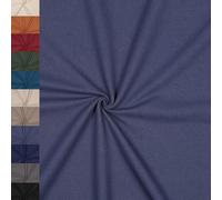 MAGAM-Stoffe Jonas Stretchjeans uni Denim Jeansstoff OEKO-TEX Meterware 50cm (08. Jeans blau)