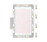 Maggiehoop 4-in-1-B Magnetischer Stickrahmen für Brother Innovis NQ1700E NQ1600E NQ1400E NQ3600D Stellaire XE1 XJ1 Dream Machine 2 VE2200 4000D 1500D V7 V5 VM5200 Babylock-Maschine (15,2 x 2 cm) 5.4