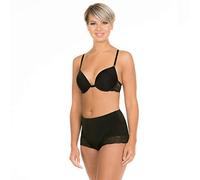 MAGIC BODYFASHION Damen Tummy Squeezer Lace Miederslip, Schwarz (Black 100), S EU