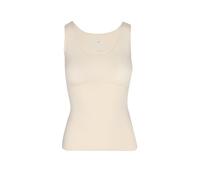 Shapingtop MAGIC BODYFASHION, Damen, Gr. M, braun (latte), Stoff, Obermaterial: 65% Polyamid, 35% Elasthan, unifarben, sehr figurbetont hüftbedeckend, tiefer Rundhals, Tops, mit figurformender Funktio
