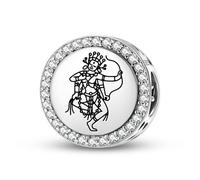 Magic Charms 925 Sterling Silber Buddhist Gods Kurukulla Schmuck Fit Armband Charme ethnische kulturelle Symbole Geschenke für Frauen