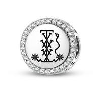 Magic Charms 925 Sterling Silber Central America Shango Schmuck Fit Armband Charme ethnische kulturelle Symbole Geschenke für Frauen