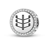 Magic Charms 925 Sterling Silber Persian Hyacinth Schmuck Fit Armband Charme ethnische kulturelle Symbole Geschenke für Frauen