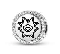 Magic Charms 925 Sterling Silber Persian Peony Schmuck Fit Armband Charme ethnische kulturelle Symbole Geschenke für Frauen