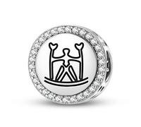 Magic Charms 925 Sterling Silber Sami Bieggolmmai Schmuck Fit Armband Charme ethnische kulturelle Symbole Geschenke für Frauen