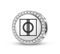 Magic Charms 925 Sterling Silber Sami Sami flag Schmuck Fit Armband Charme ethnische kulturelle Symbole Geschenke für Frauen