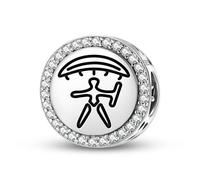 Magic Charms 925 Sterling Silber Sami Sami Wisdom Schmuck Fit Armband Charme ethnische kulturelle Symbole Geschenke für Frauen