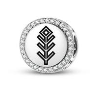 Magic Charms 925 Sterling Silber Turkish Hayat Agaci - Tree of Life Schmuck Fit Armband Charme ethnische kulturelle Symbole Geschenke für Frauen