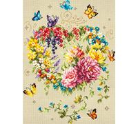 Magic Needle 100-143 ZW Zärtlichkeit deines Herzens Kreuzstichset mit Zählmuster Zweigart Edition, Baumwolle, multifarbig, 26x34cm