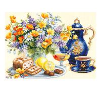 Magic Needle 120-021 ZW Die beste Tradition Kreuzstichset mit Zählmuster Zweigart Edition, Baumwolle, multifarbig, 38x29cm