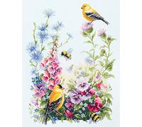 Magic Needle 130-031 ZW Sommerlied Kreuzstichset mit Zählmuster Zweigart Edition, Baumwolle, multifarbig, 31x40cm