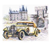 Magic Needle 250-744 ZW Retro-Stil Klassisch Kreuzstichset mit Zählmuster Zweigart Edition, Baumwolle, multifarbig, 20x16cm