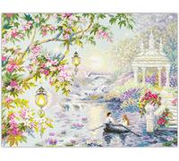 Magic Needle 550-765 ZW Erstaunlicher Traum Kreuzstichset mit Zählmuster Zweigart Edition, Baumwolle, Weiss, 40x31cm